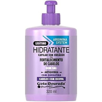 Gota Dourada Legitimo Hidratant cu Keratină, Fără Clătire, 320 ml