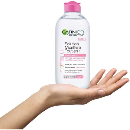 Apă micelară, Garnier, Skin Active, piele sensibilă, 400ml
