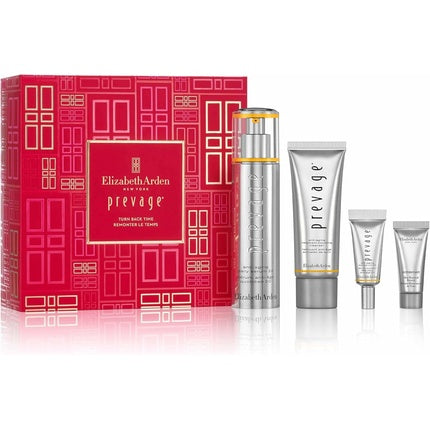 Set îngrijire ten, Elizabeth Arden, Prevage 2.0, argintiu, 4 piese