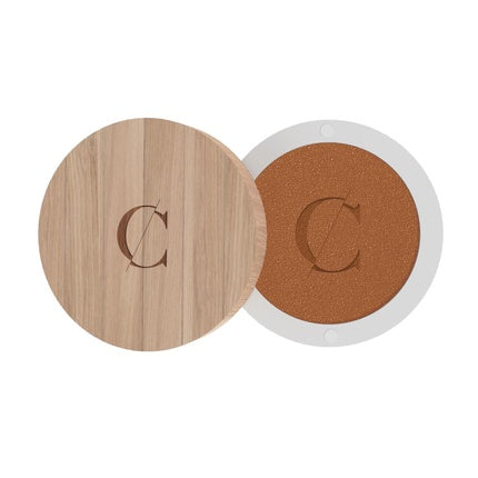 Pudră pentru ochi Couleur Caramel Sunkissed Eyeshadow 155 Soleil D'Ete, ambalaj din lemn