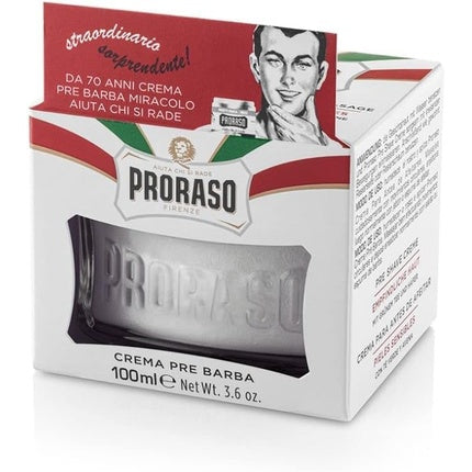 Crema Pre-Barbierit, Proraso, White, Anti-Iritatie, 100ml