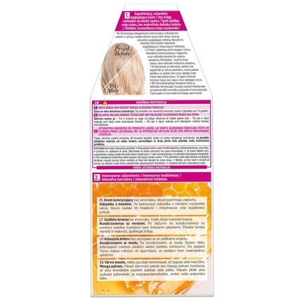 Vopsea de păr, L'Oréal Paris, Casting Crème Gloss 1021, blond perlat deschis