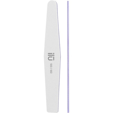 Pilă unghii, Tb Tools For Beauty, trapezoidală, alb