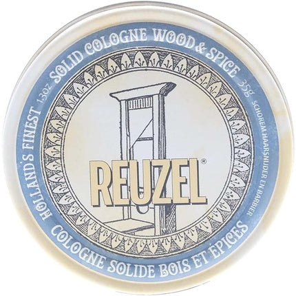 Apa de colonie solida, Reuzel, Wood and Spice, 35g