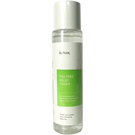 Toner Facial Iunik Tea Tree Relief, 200ml, Verde