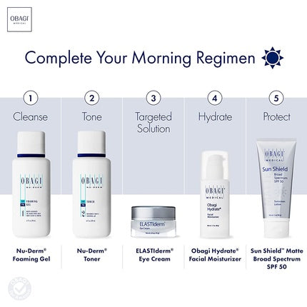 Cremă de ochi firmantă Obagi ELASTIderm pentru linii fine și riduri, 15g