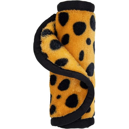 Cârpă demachiantă Makeup Eraser, model Cheetah, galben