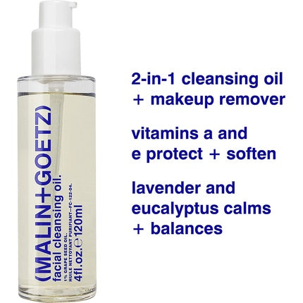 Ulei de Curățare Față, Malin + Goetz, 120ml, transparent