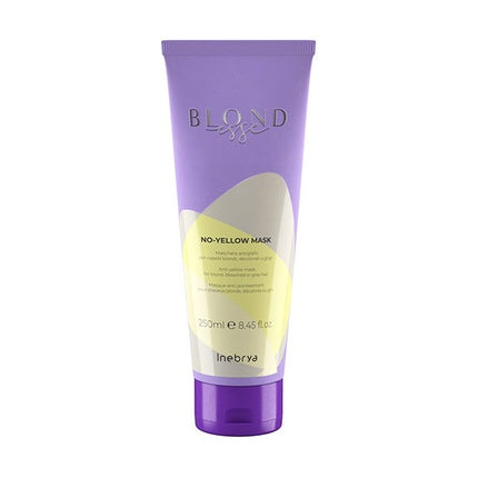 Mască de păr Inebrya Blondesse No-Yellow, violet, 250 ml