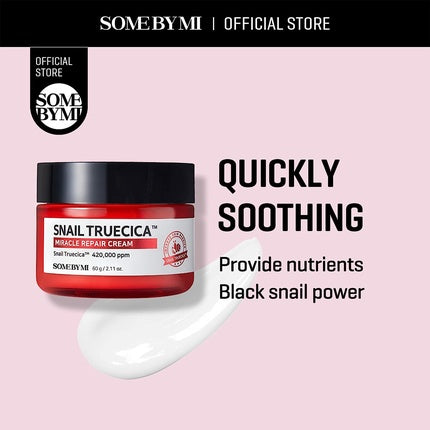 Cremă reparatoare, Some By Mi, Snail Truecica, 60ml