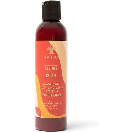 Balsam Leave-In, As I Am, ulei Black Castor Jamaican 237ml