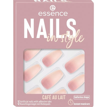 Unghii false Essence Nails in Style, nude, set 16