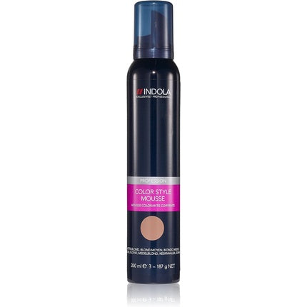 Indola Colour Style Mousse Medium Blonde, 200ml