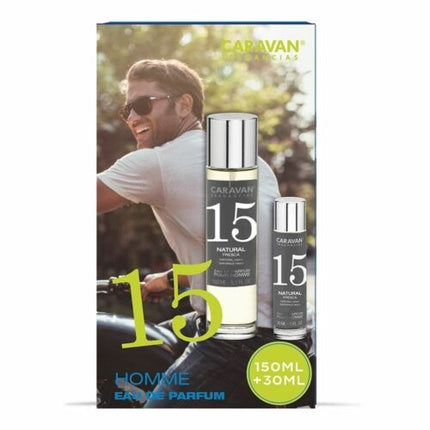 Set Parfum Bărbați, Caravan Fragrances, Duplo No. 15, 2 Flacoane (150ml + 30ml), Eaux de Parfum
