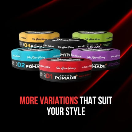 Pomadă, The Shave Factory, Aqua 02, verde, 150ml