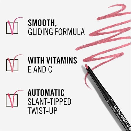 Creion contur buze, Rimmel, Lasting Finish Exaggerate, 4g