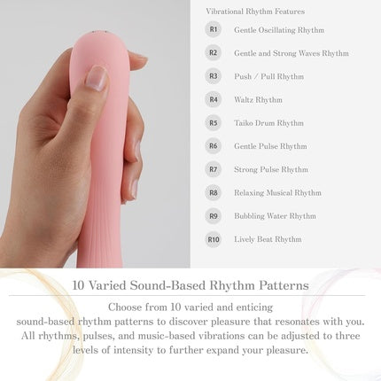 Vibrator electric Iroha Mai Toki, roz, haptic