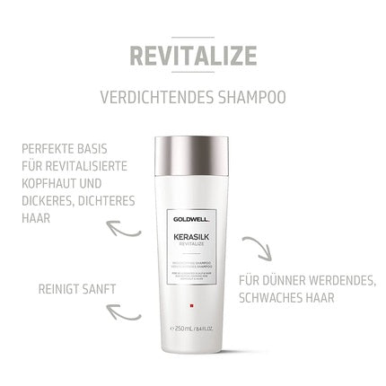 Șampon Kerasilk Revitalize Thickening pentru păr subțire și slăbit, 250ml
