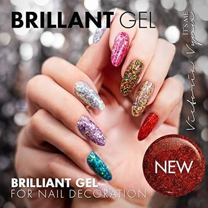 Gel Unghii Victoria Vynn 04 Negru, 5g