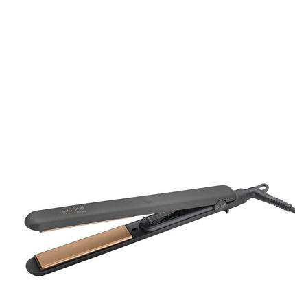 Șteptător de păr Diva Elite Hair Straightener Arabian Night, 230°C, negru cu auriu