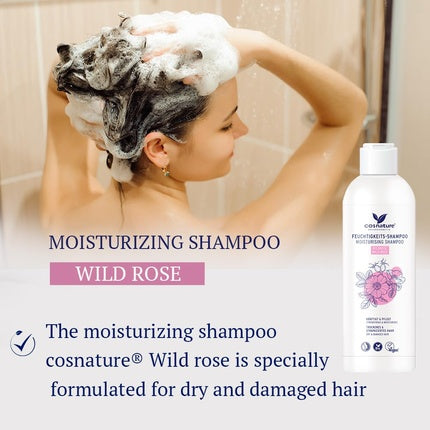 Șampon Hidratant Cosnature Wild Rose, 250 ml