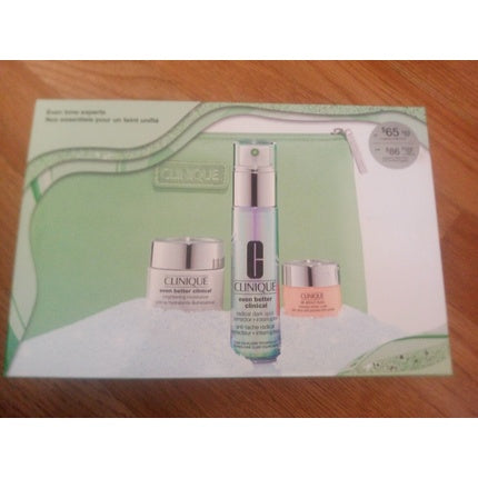 Set îngrijire antirid, Clinique, 4 piese, uniformizare