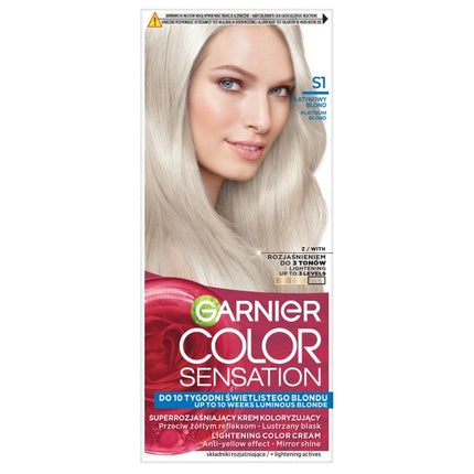 Culoare păr Garnier Color Sensation S1 Platina, 115g