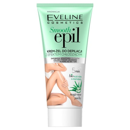Cremă de depilare Eveline Smooth Epil cu efect răcoritor, 175ml