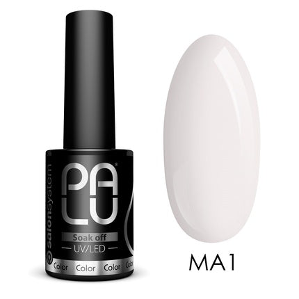Palu Soak Off Hybrid Nail Polish MA01, culoare alb crem, 11g