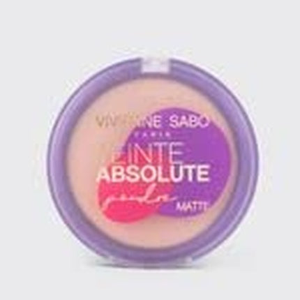 Pudră Compactă, Vivienne Sabo, Absolute Matte, bej deschis