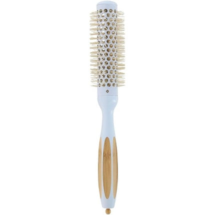 Perie rotundă Tb Tools For Beauty BambooM, natural, volum
