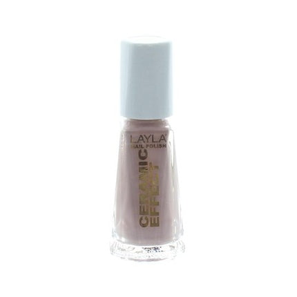 Layla Cosmetics Ceramic Effect Nail Polish, 048 Skin, 30ml
