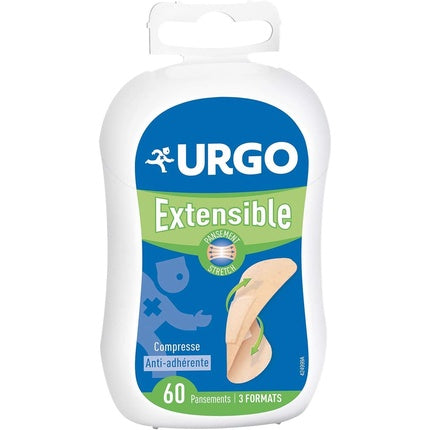 Pansemente Urgo Extensibile - 60 bucăți, culori mixte (bej)