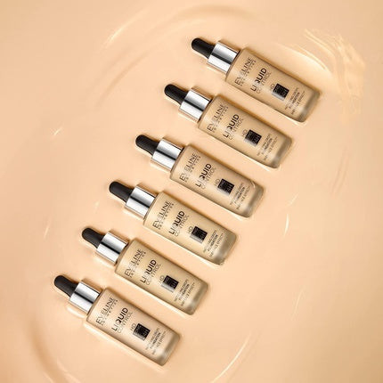 Fond de ten lichid Eveline Liquid Control Foundation HD Mattifying Drops, 32ml