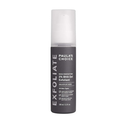 Exfoliant Gel, Paula's Choice, Skin Perfecting 2% BHA Gel Exfoliant, Acid Salicilic, 100 ml