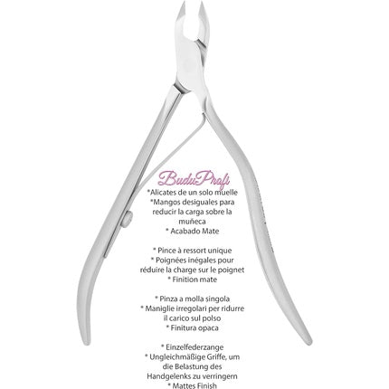 Cleste cuticule, Staleks Pro, NS-80-4, otel inoxidabil, 4mm