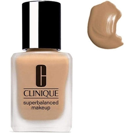 Fond de ten Clinique Superbalanced Makeup, ambalaj din sticlă transparentă, capac negru