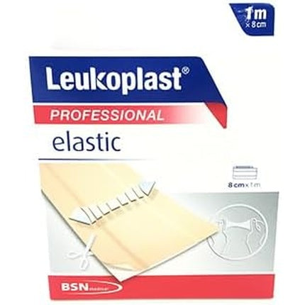 Tencuială elastică Leukoplast, 1m x 8cm, culoare crem