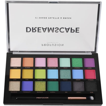 Paleta farduri Profusion Dreamscape 21 nuanțe, diverse culori