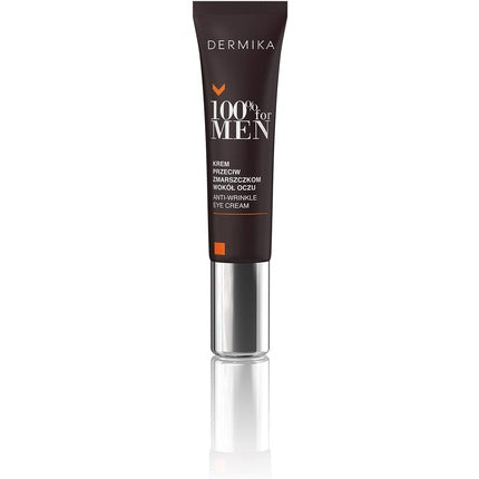 Cremă antirid pentru ochi, Dermika 100% for Men, hidratare de lungă durată, 15ml