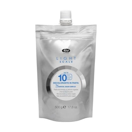 Decolorant în pastă, Lisap Light Scale 10 Charcoal Bleach Paste, 500ml