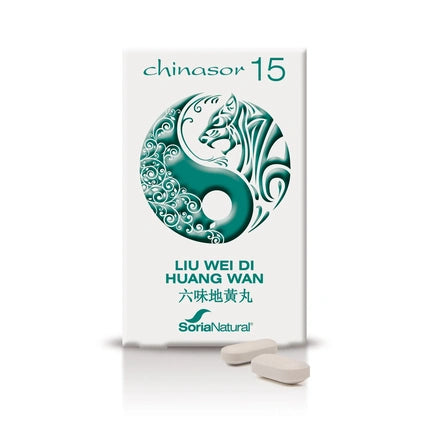 Soria Soria Chinasor 15 Liu Wei Di Huang Wan, Soria Natural, 120 g, alb-verzui