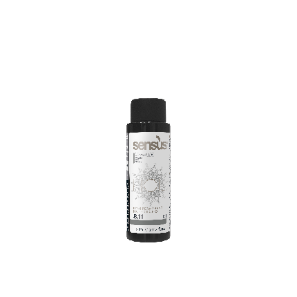 Vopsea de păr Sensus Holi Holi Iridium 8.11, gri argintiu, 65 ml