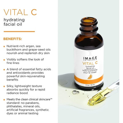 Ulei Facial VITAL C, Image Skincare, 30 ml, Sticlă Maro