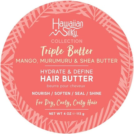 Hawaiian Silky Mango și Murumuru Hair Butter, 4 fl oz