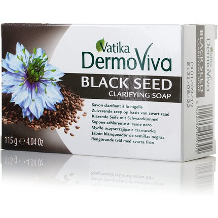 Săpun solid, Vatika, Black Seed, 115g, negru