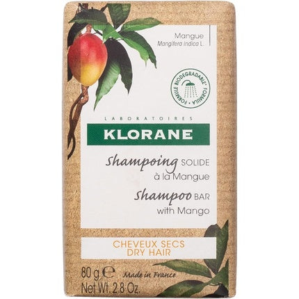 Șampon solid, Klorane, mango, păr uscat