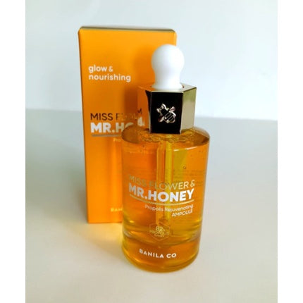 Serum concentrat, Banila Co. Miss Flower & Mr. Honey Propolis Rejuvenating Ampoule, 50ml