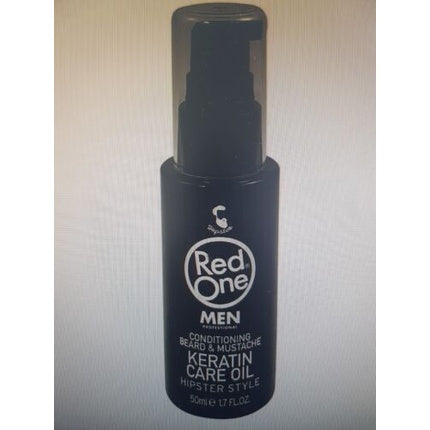RedOne - Ulei Condiționator pentru Barbă și Mustață, Keratin Care Oil Hipster Style, 50ml