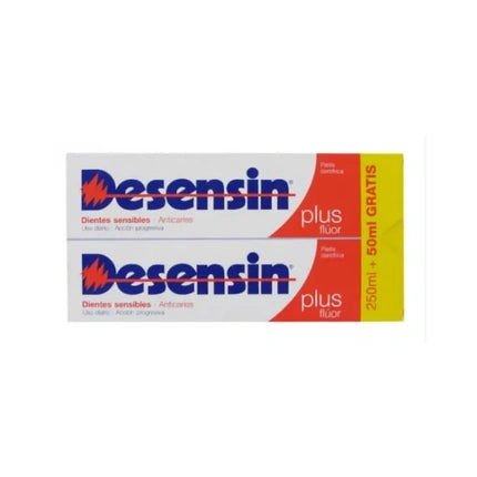 Pasta de dinți Vitis Desensin Plus Fluoridat, 250ml + 50ml Bonus